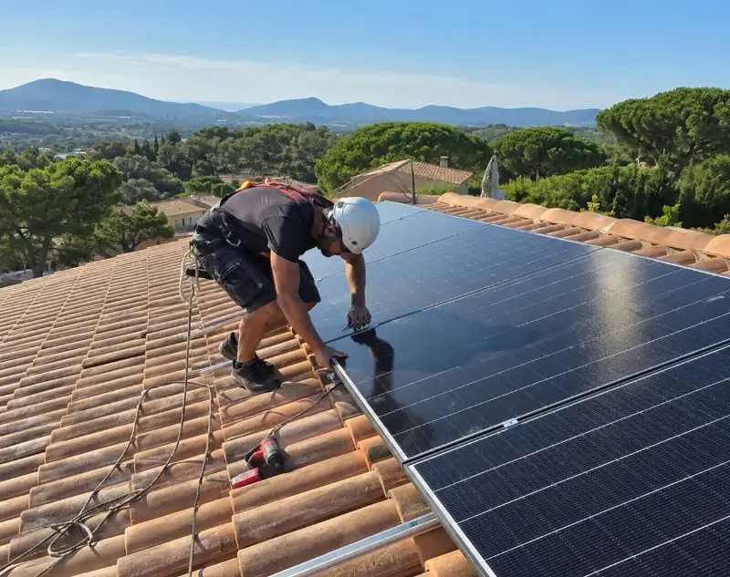 Installateur panneaux solaires Amendeuix-Oneix — pose photovoltaïque sur toiture